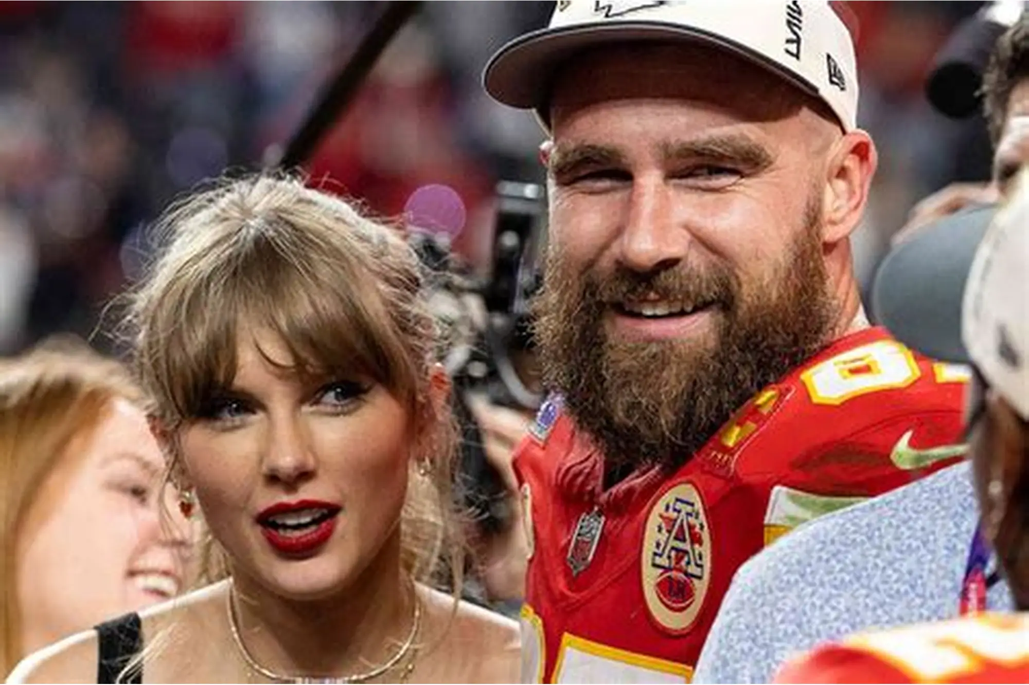 Taylor Swift & Travis Kelce Steal the Show at Cavs Game