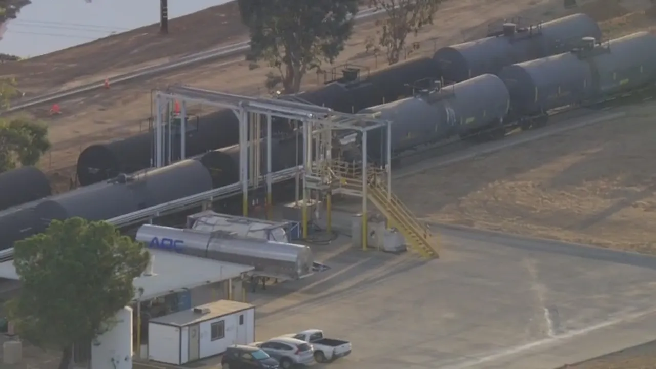California Chemical Tank Emergency