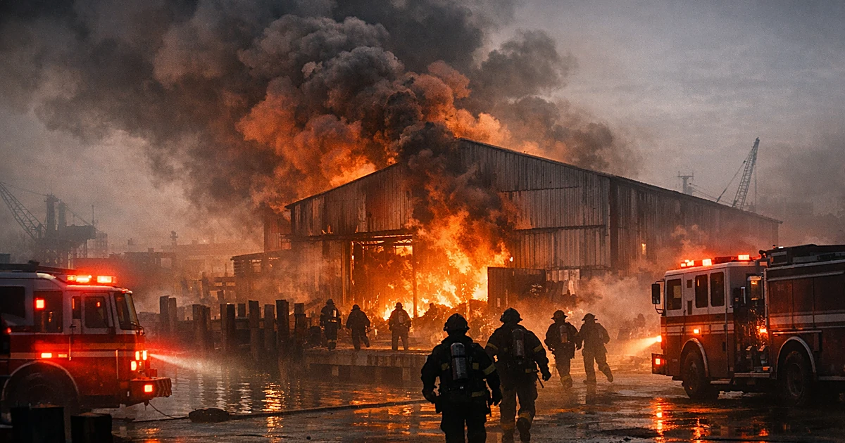 Staten Island Shipyard Explosion
