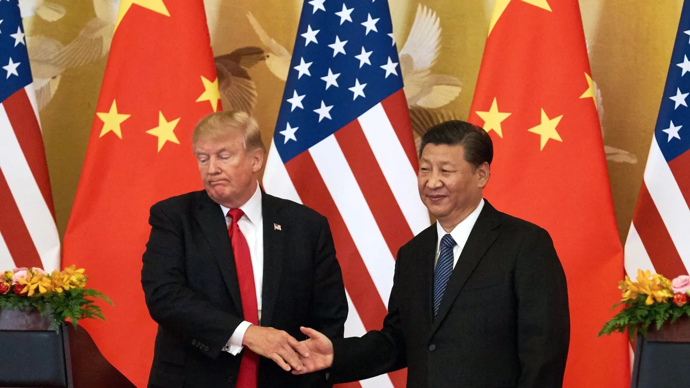 Trump and XI Jinping